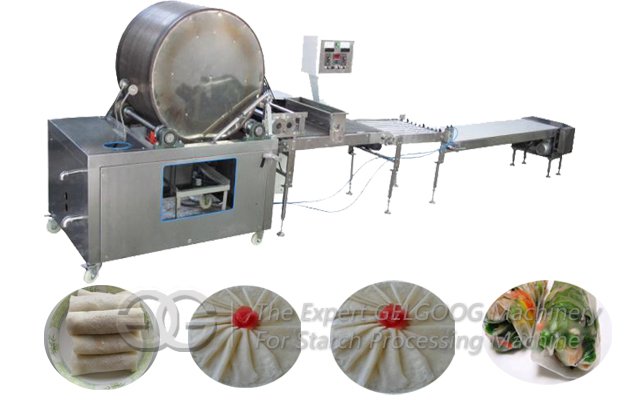 Spring Roll Machine|Fillo Pastry Machine|Lumpia Wrapper Machine