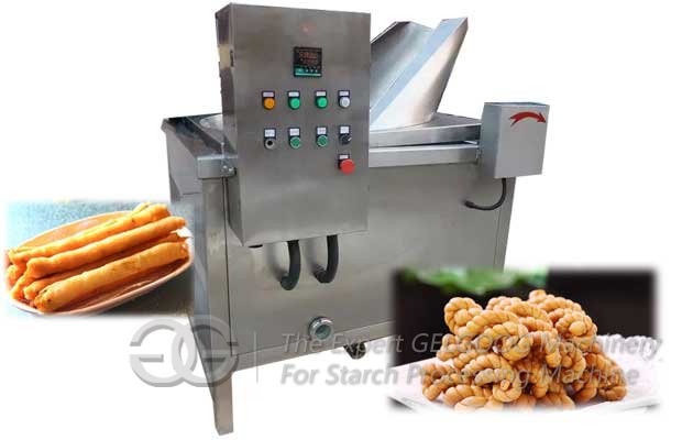 automatic oil-water mixing type deep frying machine 