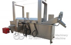 Continuous Chin-Chin Deep Fryer Machine with Belt Conveyor