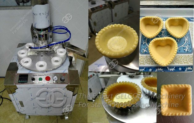 automatic egg tart shell making machine with best price